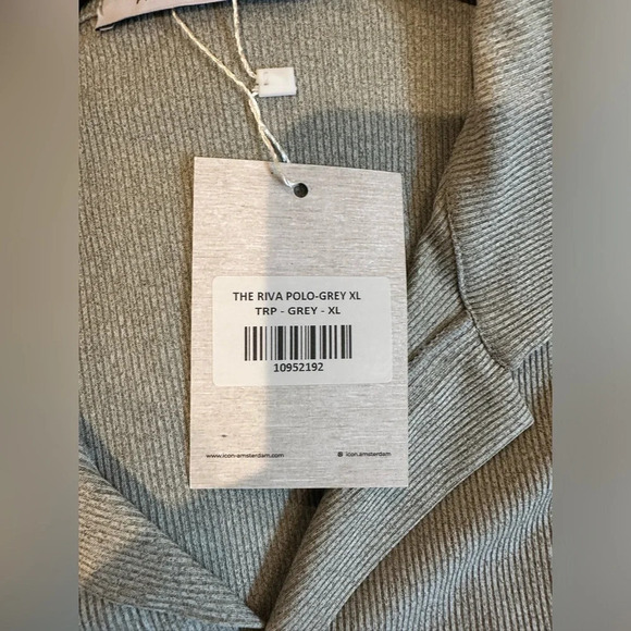 Icon Amsterdam THE RIVA POLO - GREY - Picture 6 of 8